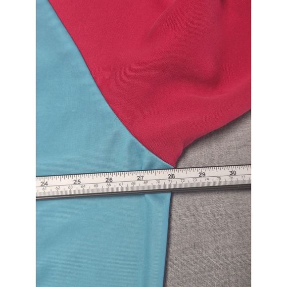 COOGI Colorblock Full Zip Hoodie Vintage Y2K Logo Patch Rainbow Stripe 4XL Rare - Picture 9 of 12